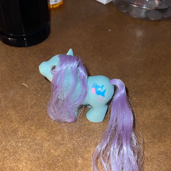Vintage Toy Pony with Purple Hair - Picture 1 of 4